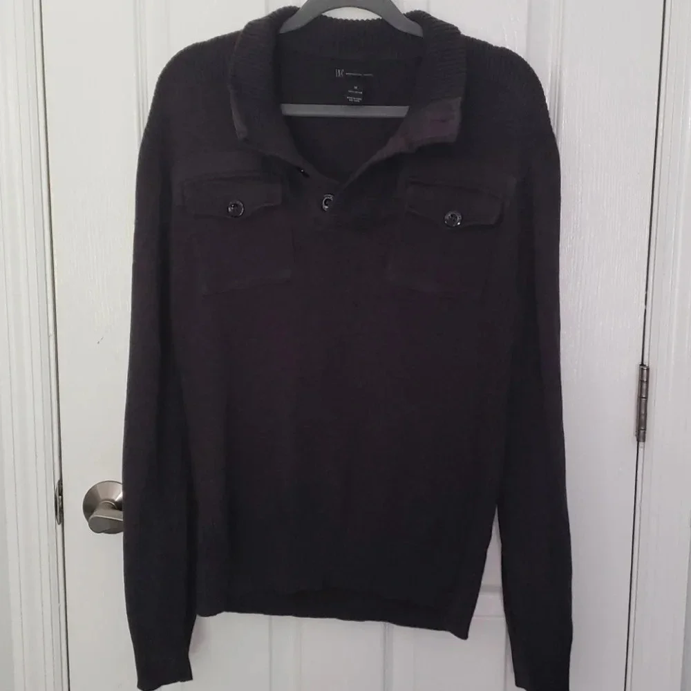 INC International Charcoal Grey Sweater